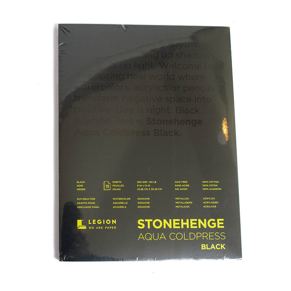 Legion, Stonehenge, Aqua, Block, 9"x12"